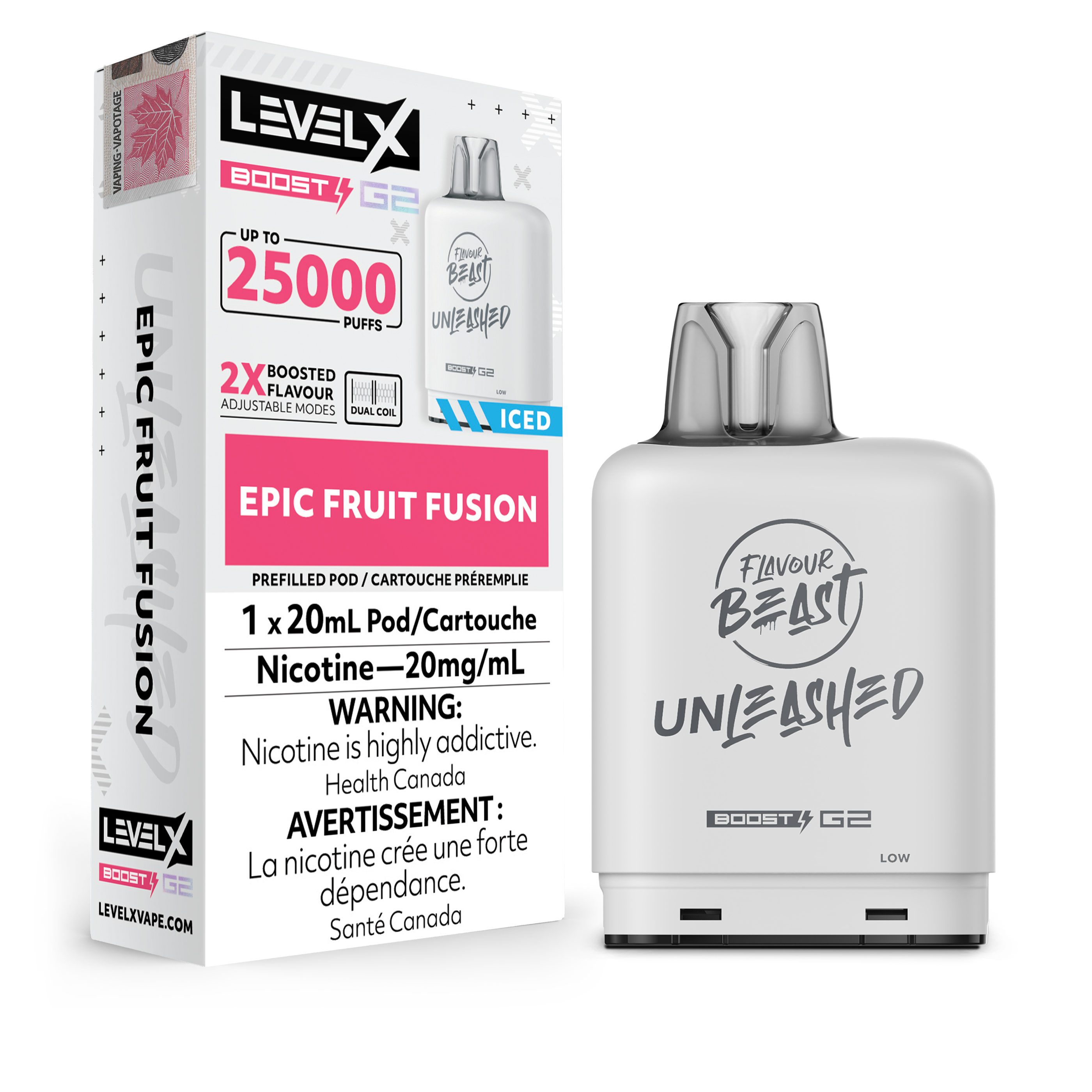 Flavour Beast Level X 25K G2 Pods