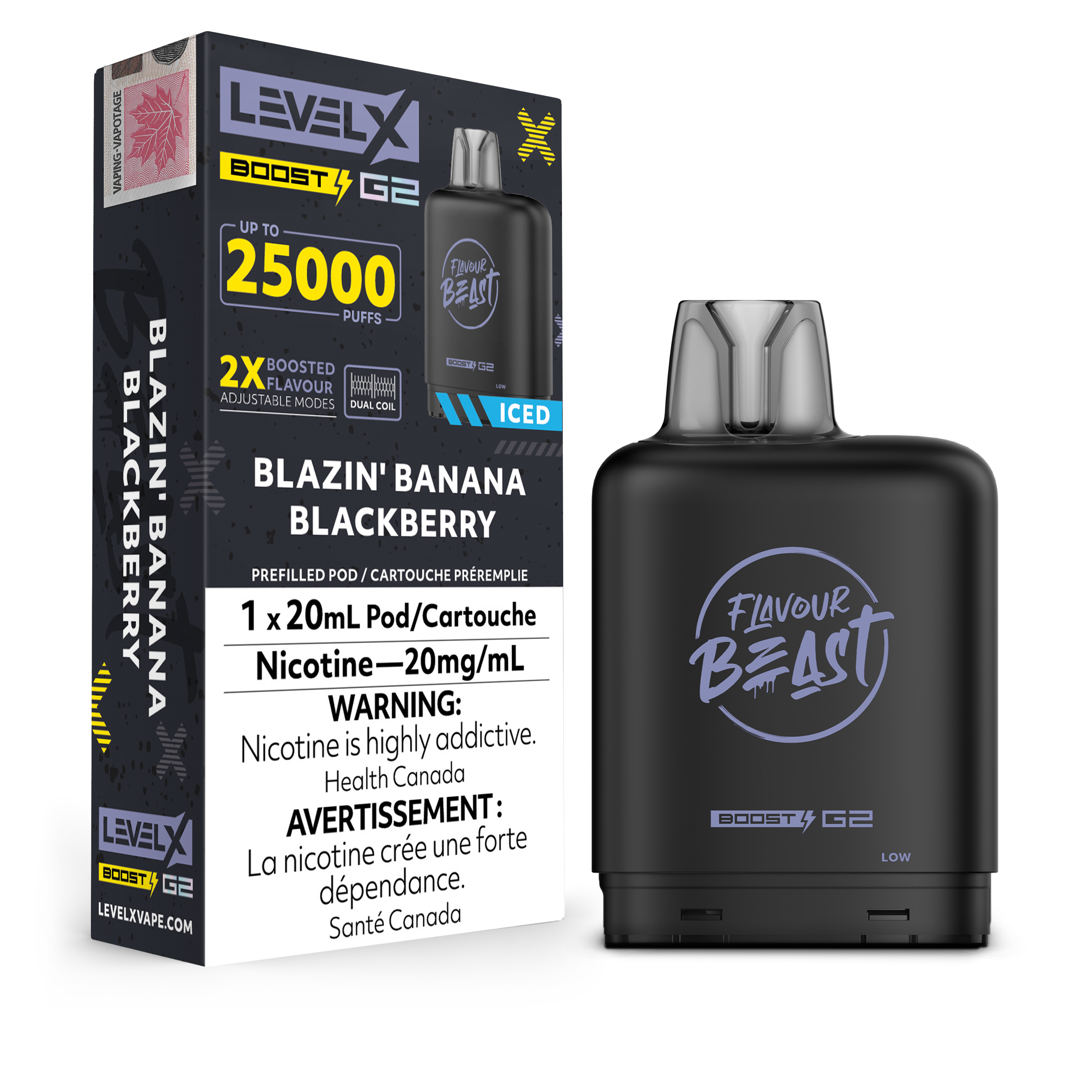Flavour Beast Level X 25K G2 Pods
