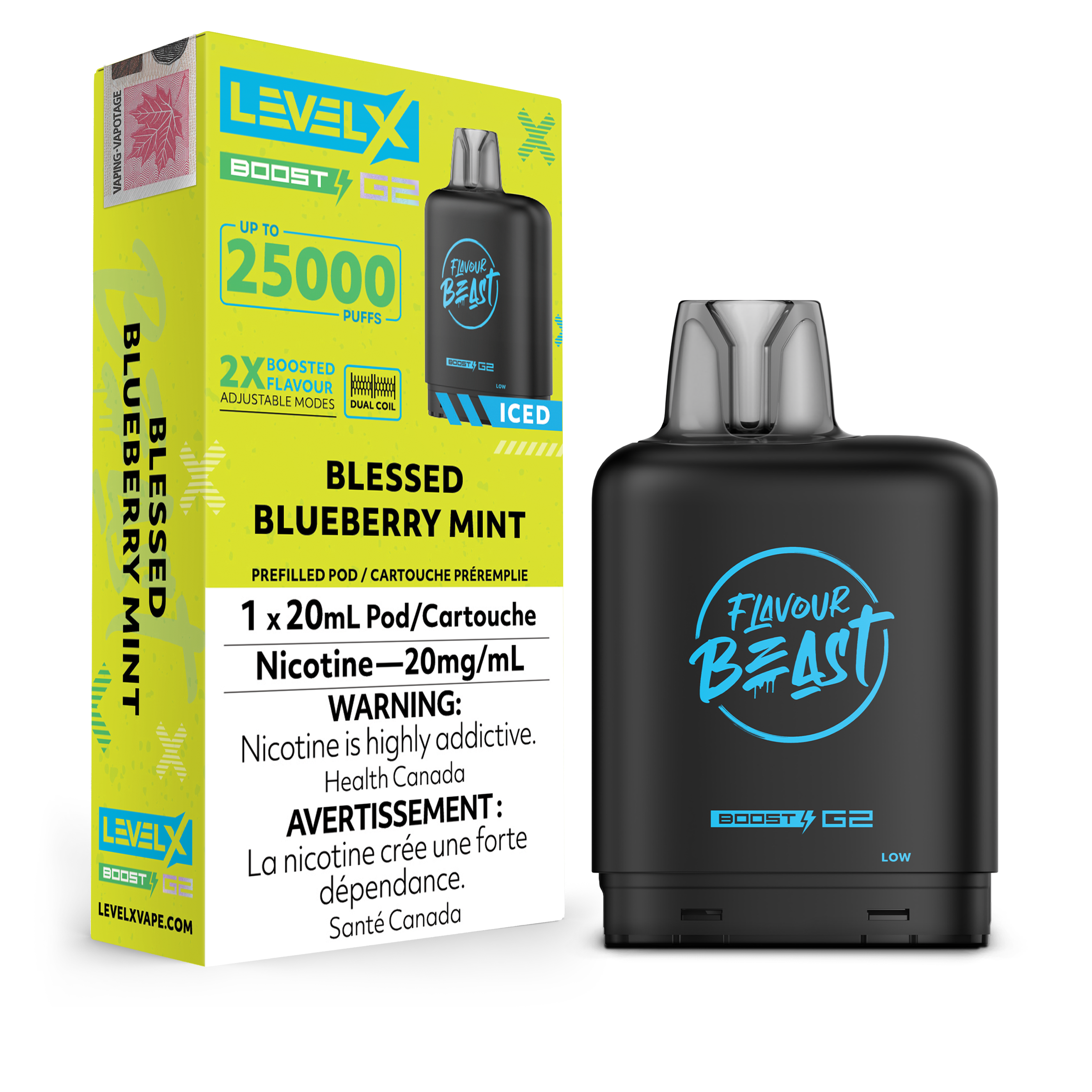 Flavour Beast Level X 25K G2 Pods