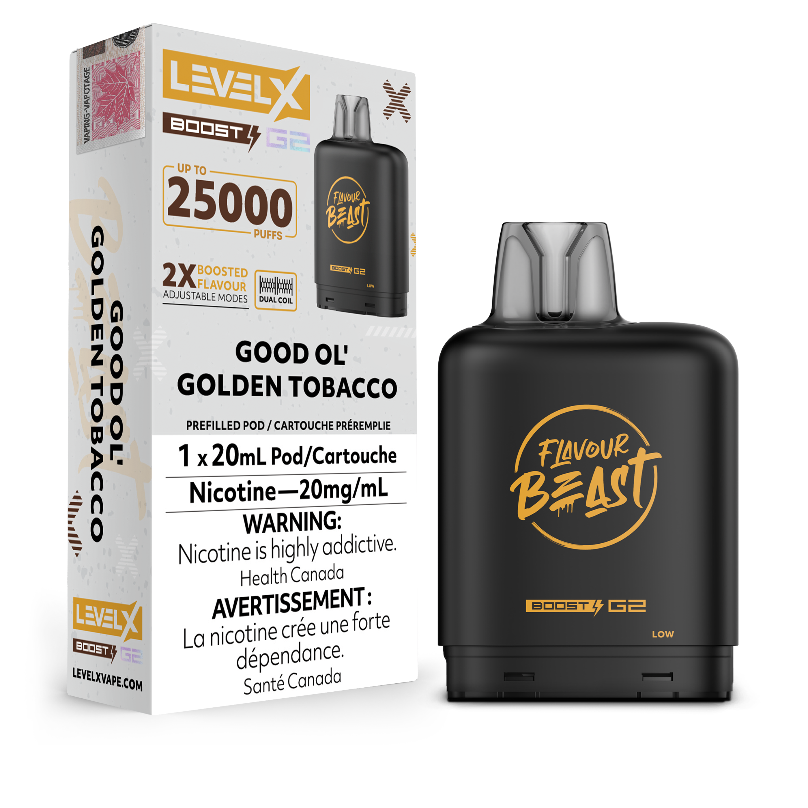 Flavour Beast Level X 25K G2 Pods