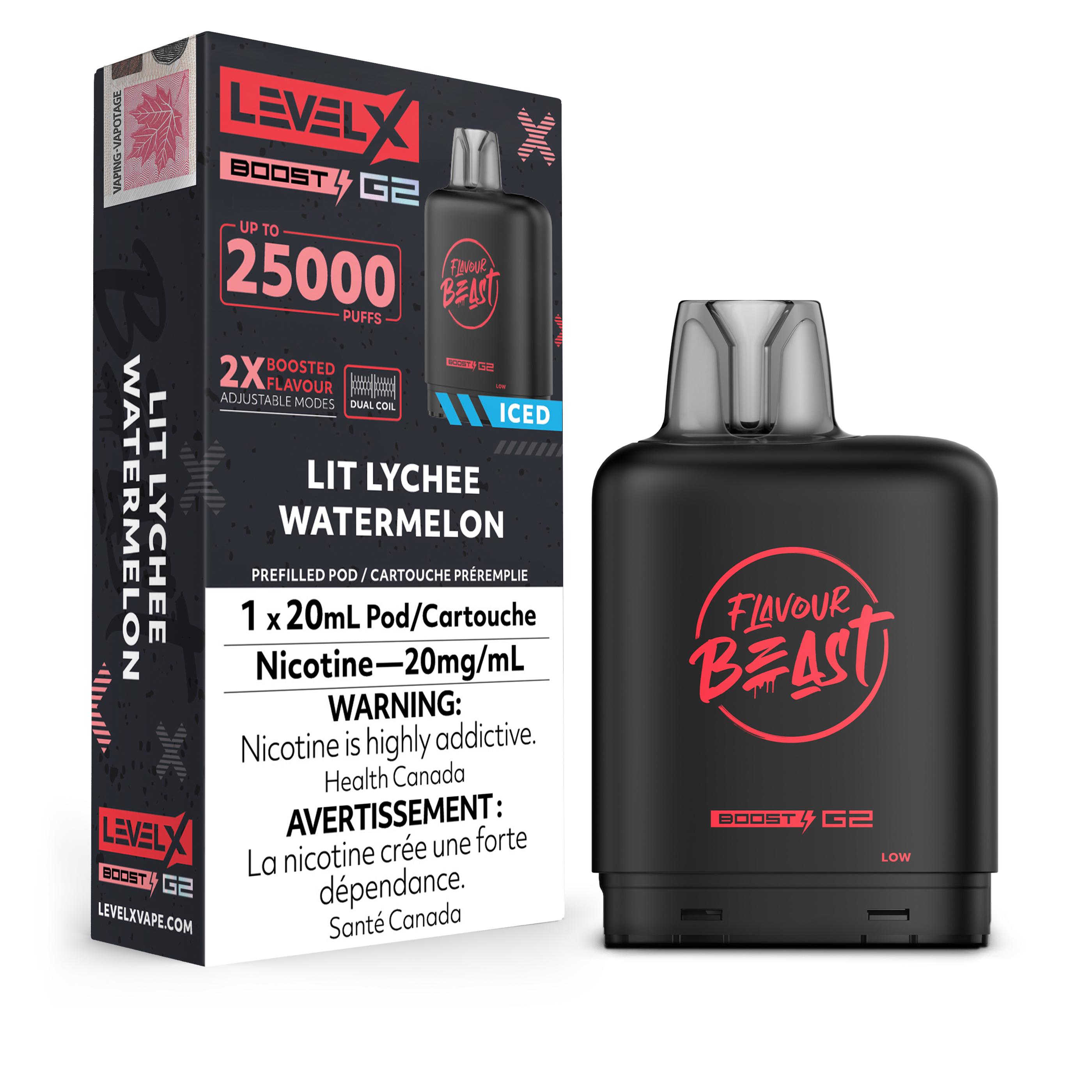 Flavour Beast Level X 25K G2 Pods