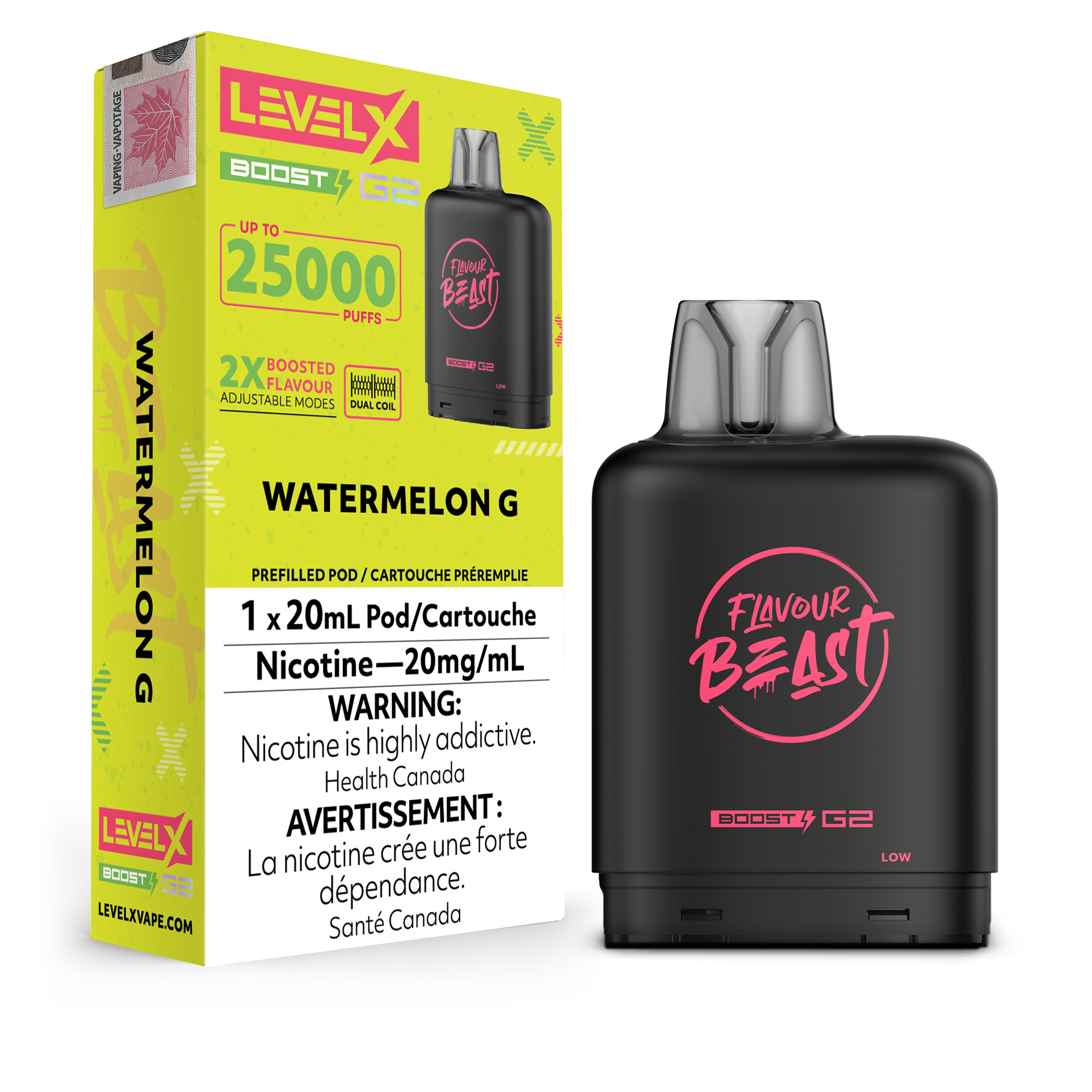 Flavour Beast Level X 25K G2 Pods