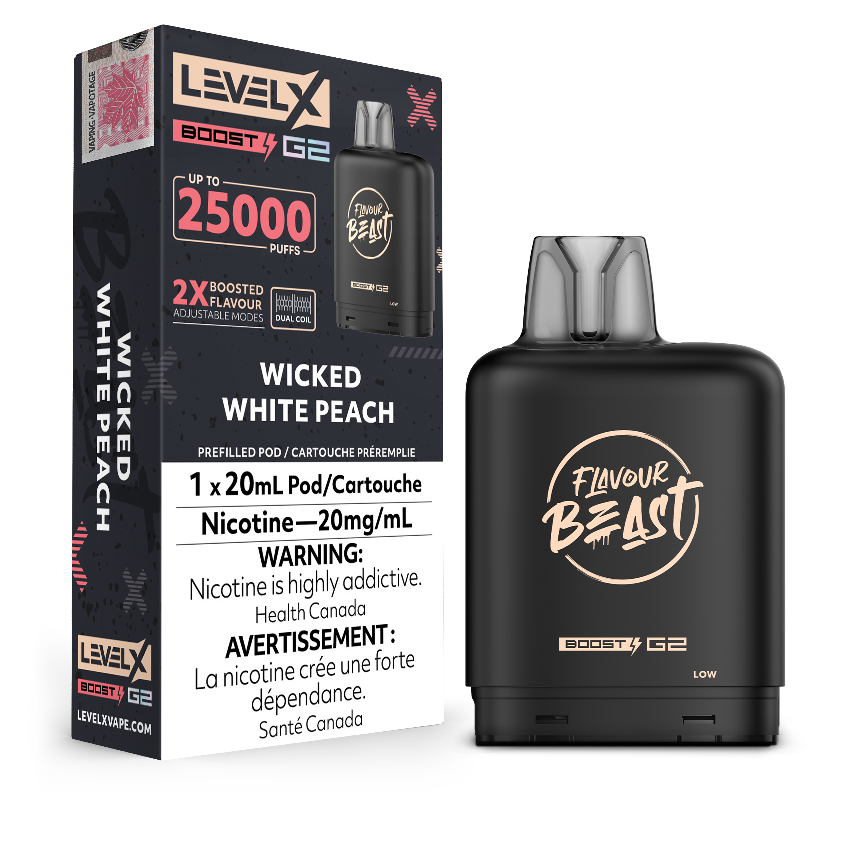 Flavour Beast Level X 25K G2 Pods