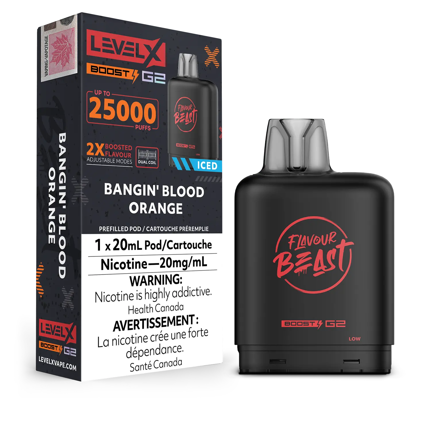 Flavour Beast Level X 25K G2 Pods