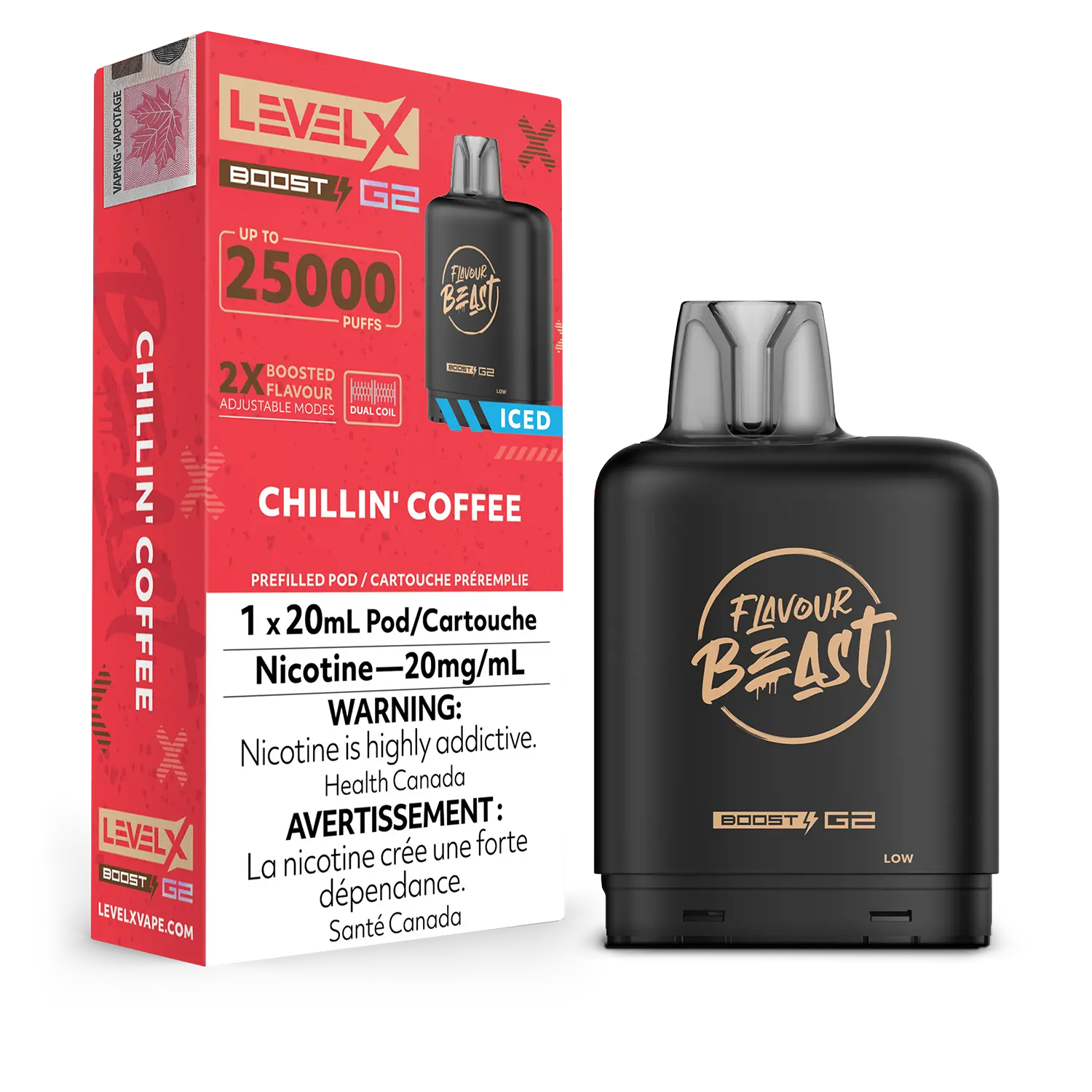 Flavour Beast Level X 25K G2 Pods