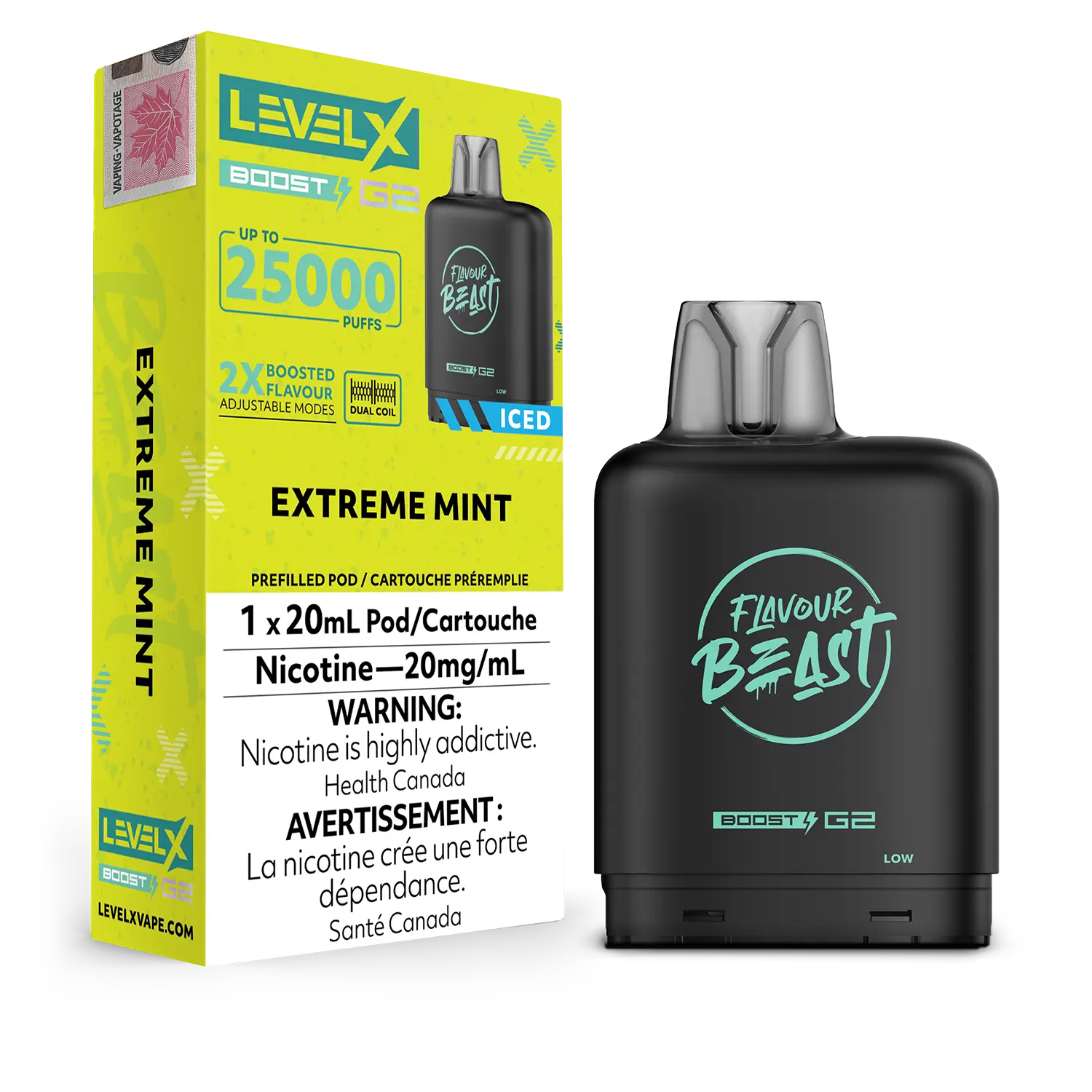 Flavour Beast Level X 25K G2 Pods