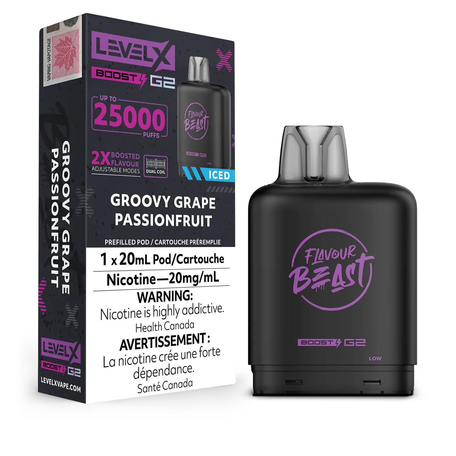 Flavour Beast Level X 25K G2 Pods