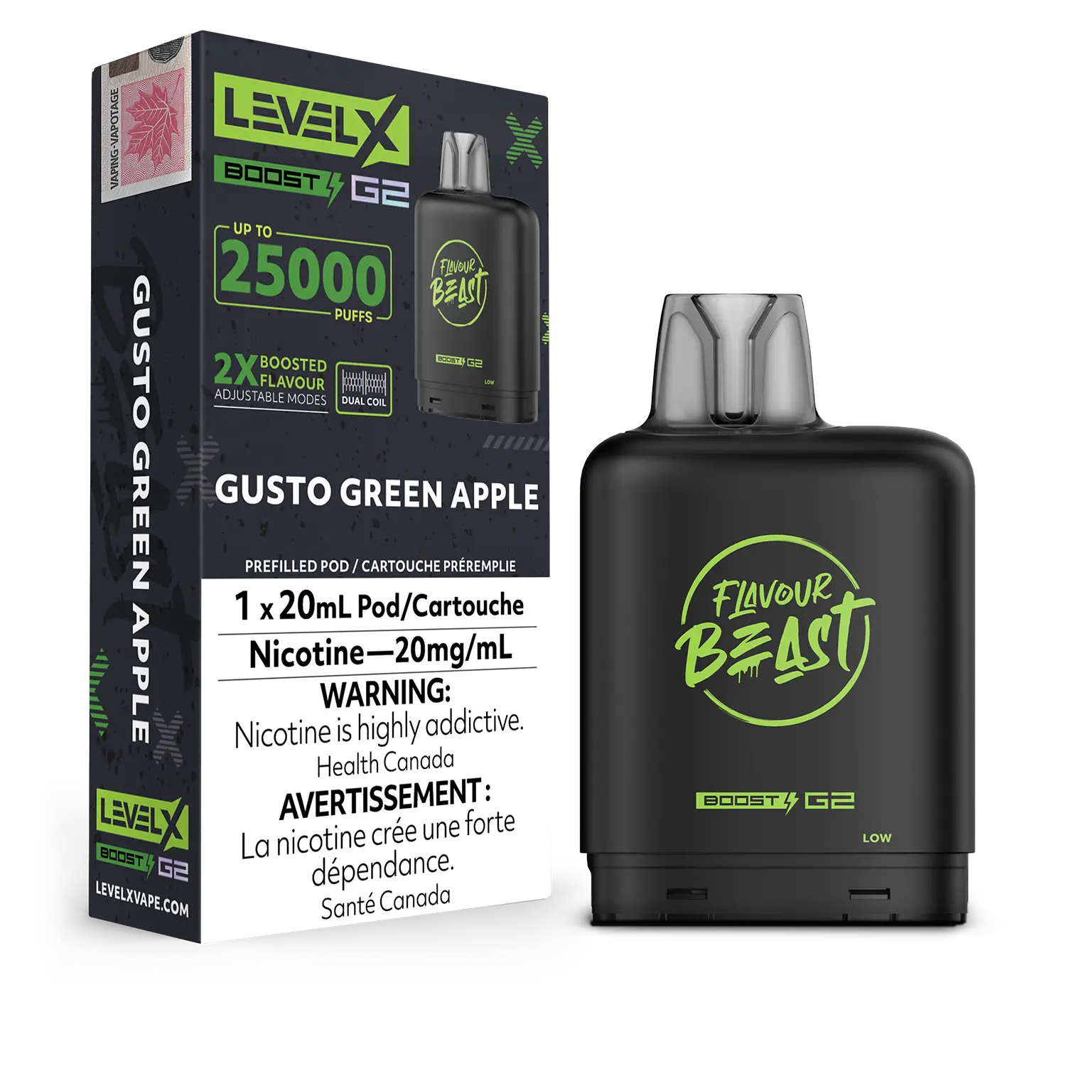 Flavour Beast Level X 25K G2 Pods