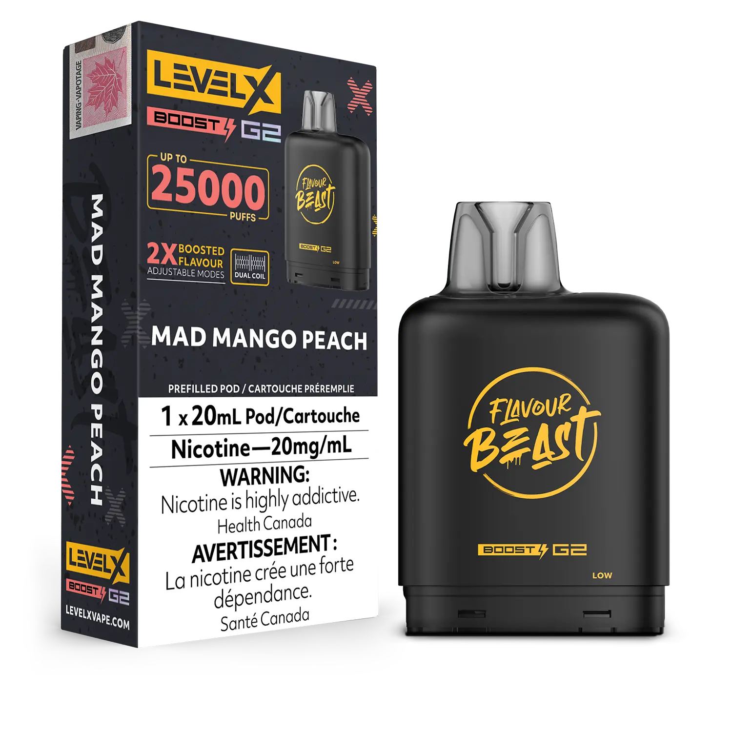 Flavour Beast Level X 25K G2 Pods