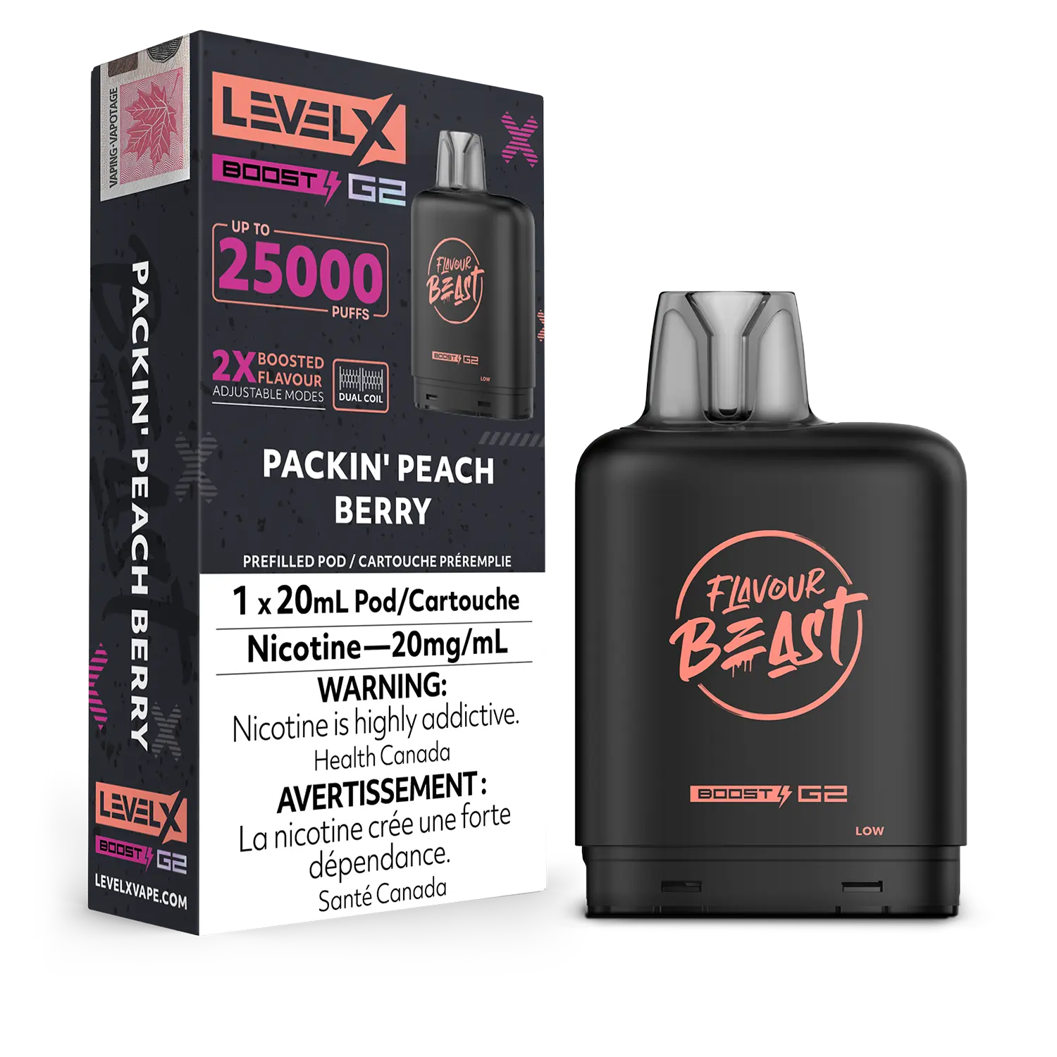 Flavour Beast Level X 25K G2 Pods