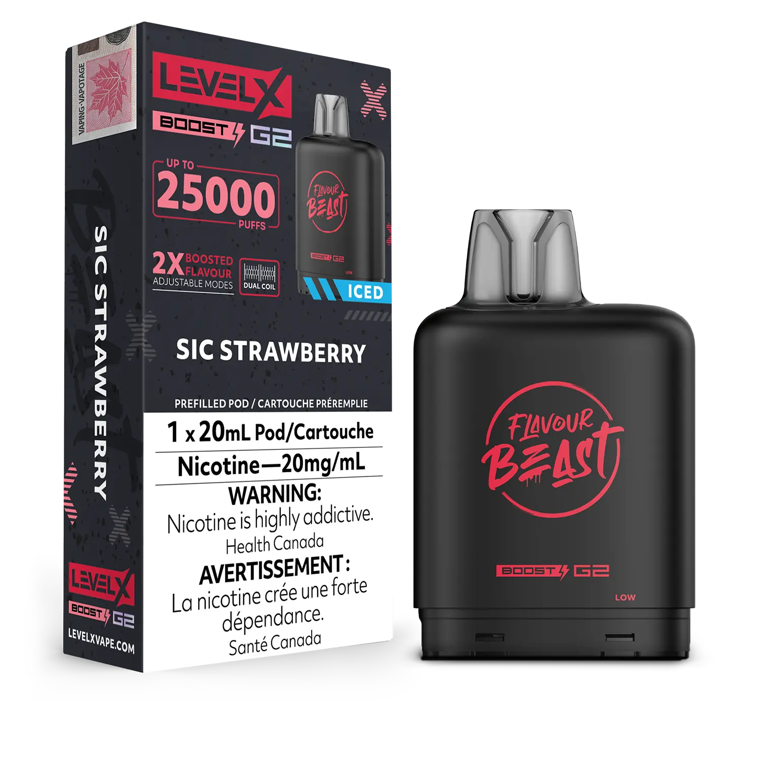 Flavour Beast Level X 25K G2 Pods