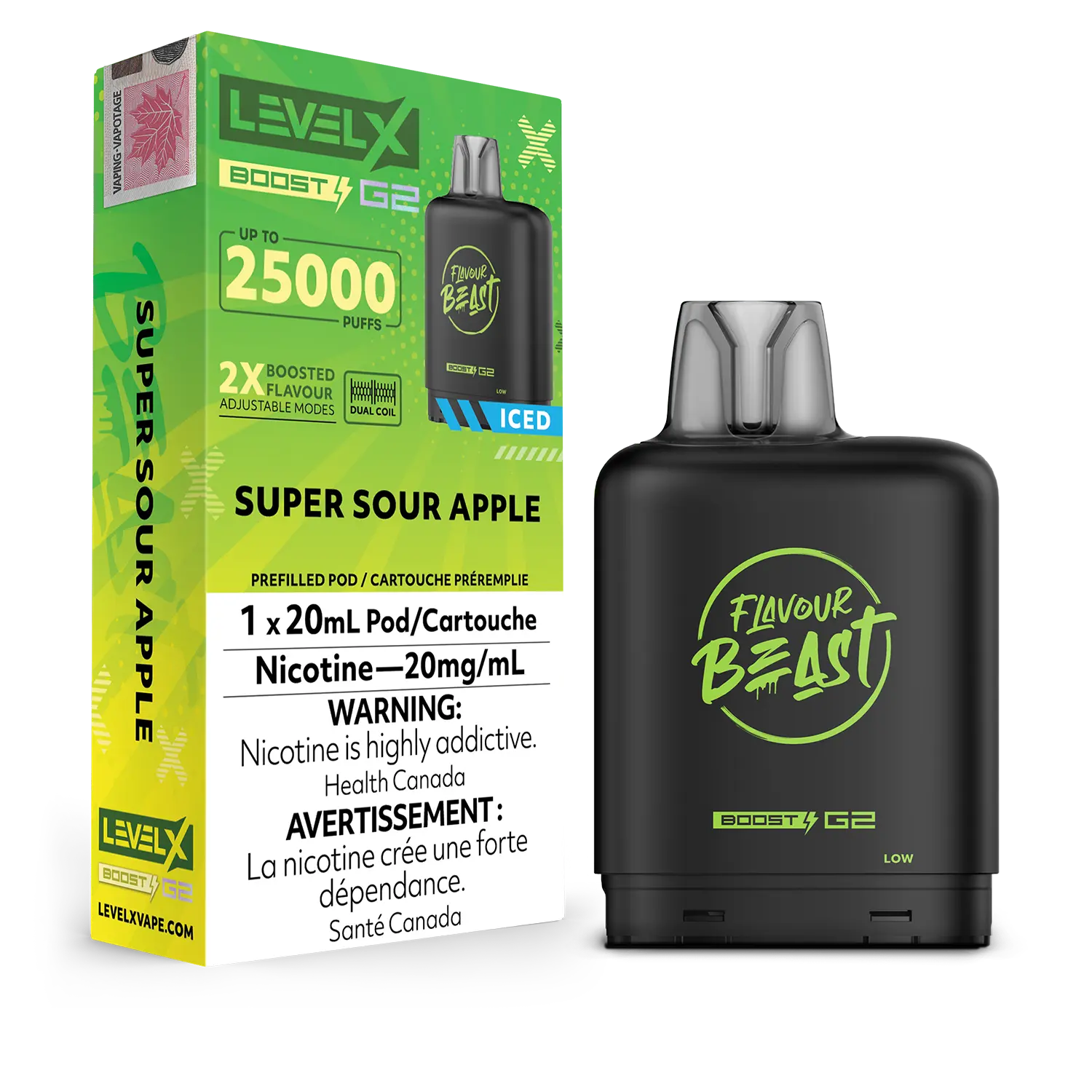 Flavour Beast Level X 25K G2 Pods
