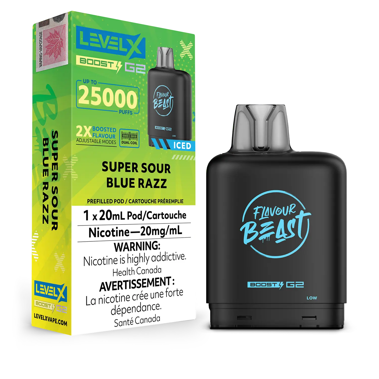 Flavour Beast Level X 25K G2 Pods