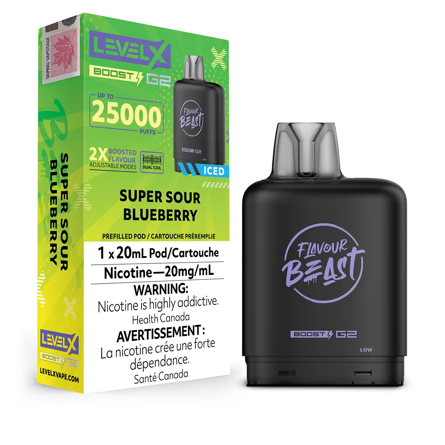 Flavour Beast Level X 25K G2 Pods