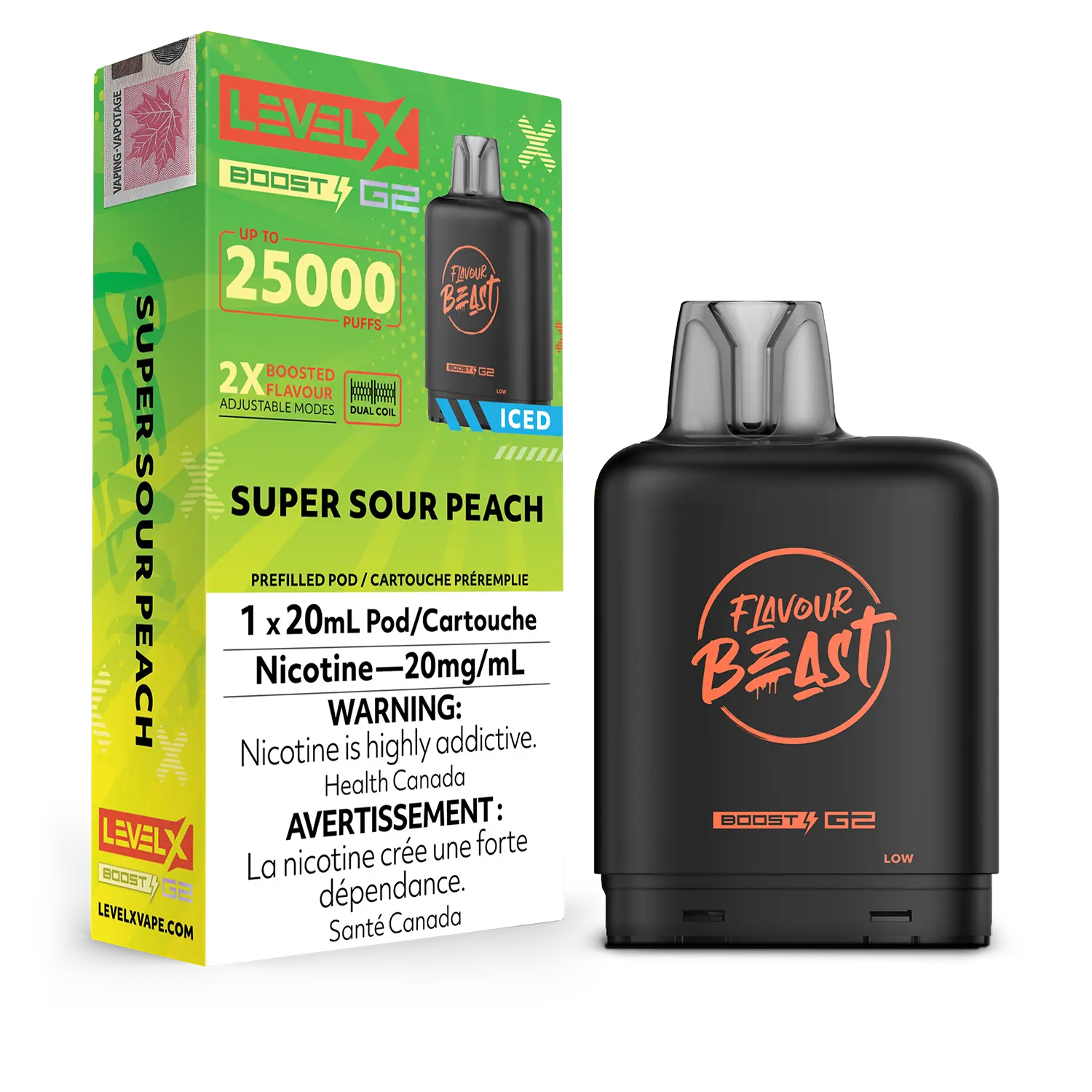 Flavour Beast Level X 25K G2 Pods