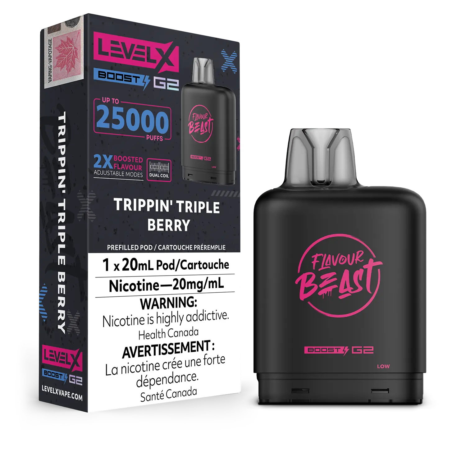 Flavour Beast Level X 25K G2 Pods