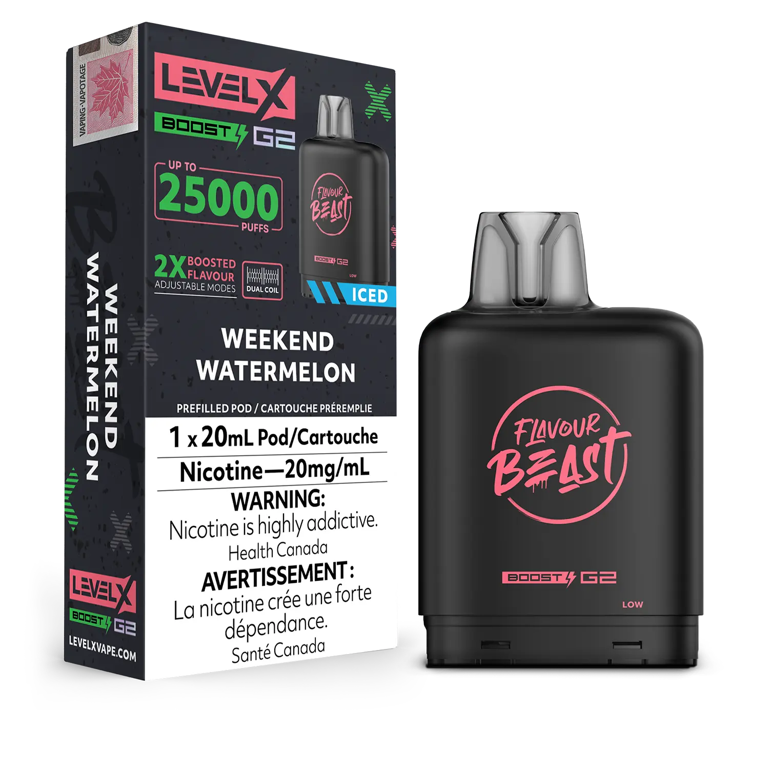 Flavour Beast Level X 25K G2 Pods
