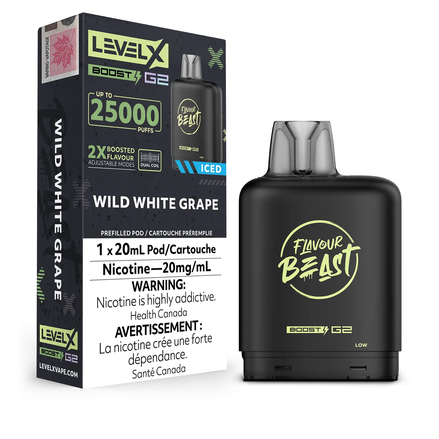 Flavour Beast Level X 25K G2 Pods