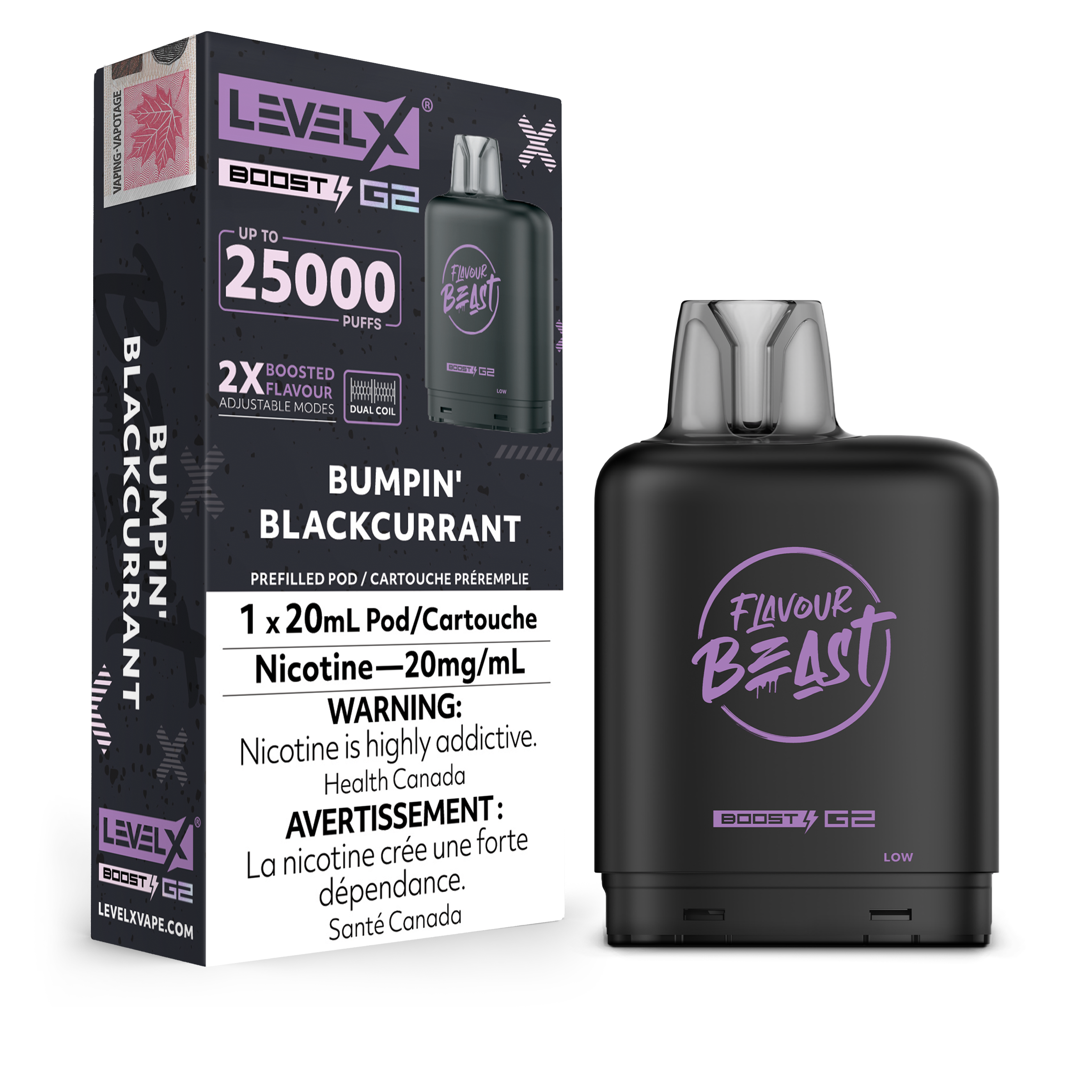Flavour Beast Level X 25K G2 Pods
