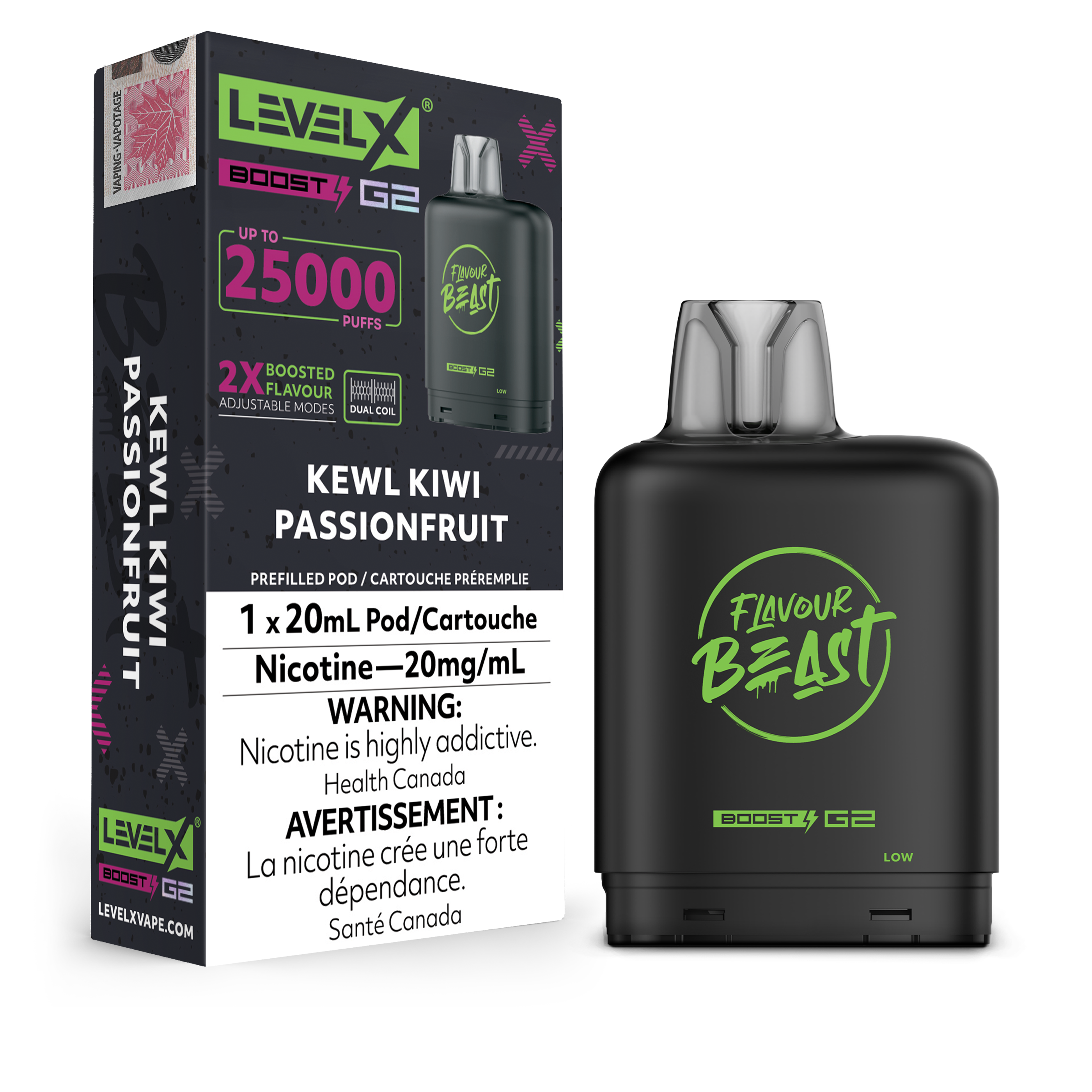 Flavour Beast Level X 25K G2 Pods