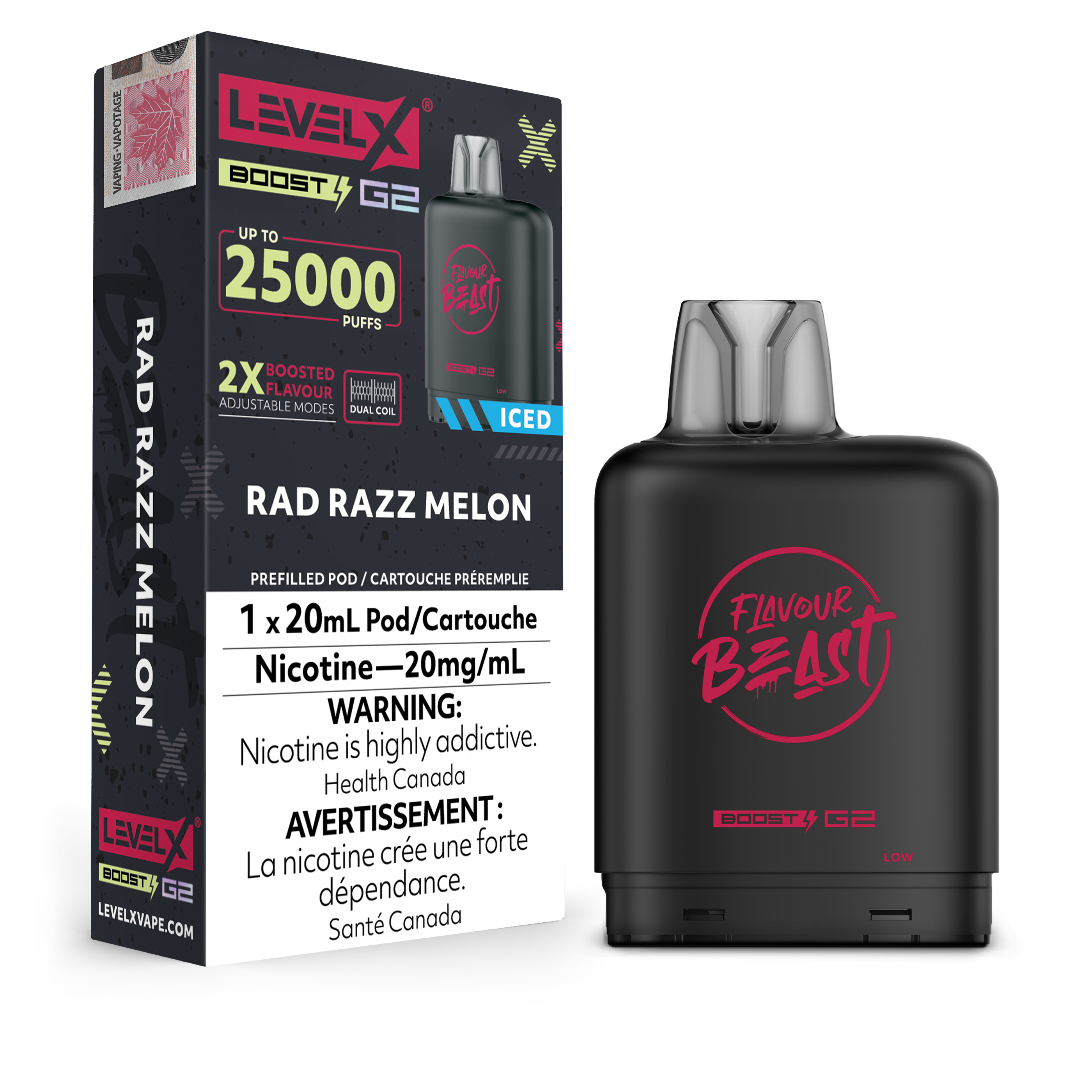 Flavour Beast Level X 25K G2 Pods