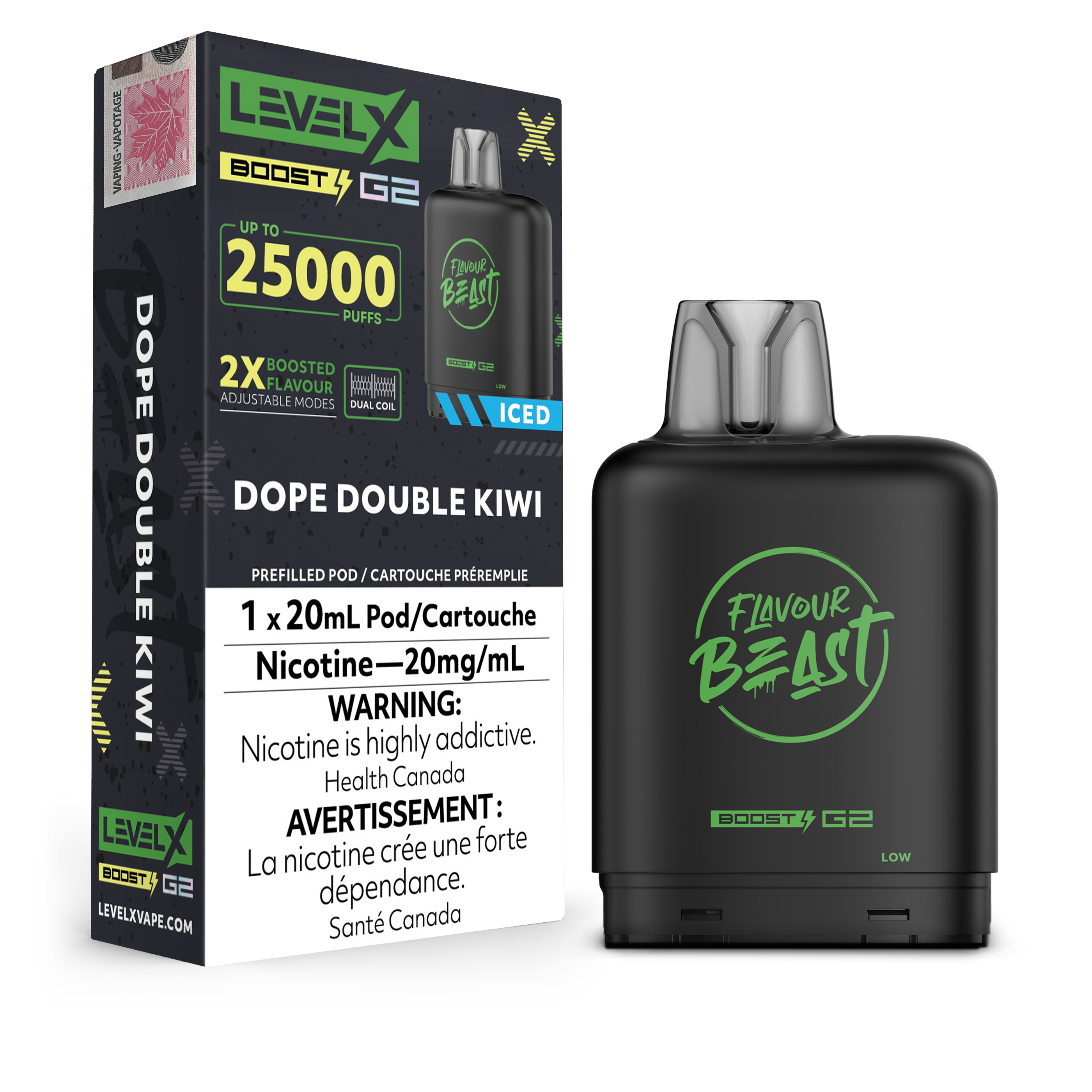 Flavour Beast Level X 25K G2 Pods