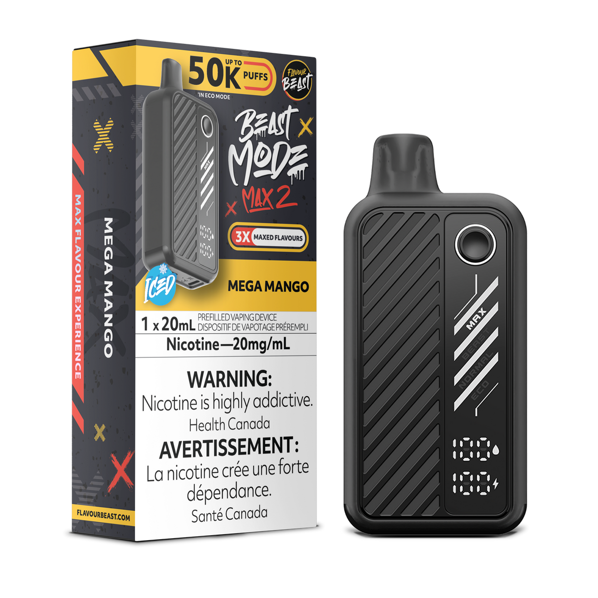 Flavour Beast Beast Mode Max 2 - 50k 20mg